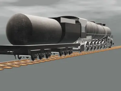 union pacific 4-12-2 3D model