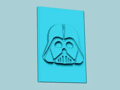 Stamp 98 Darth Vader - Fondant Decoration Maker Toy 3D print model