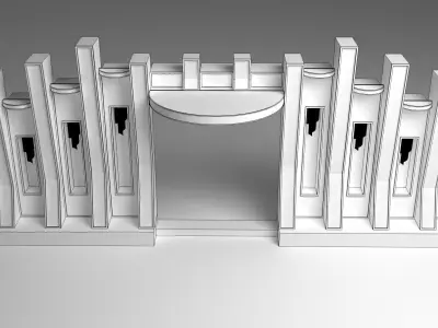Facade 3D model