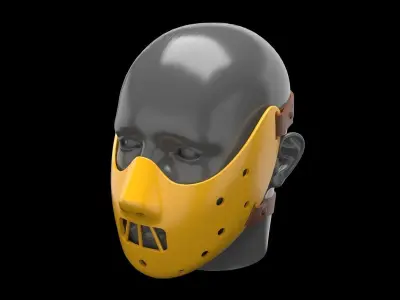 Hannibal mask 3D print model
