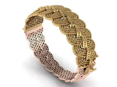  Women Bracelet 14 3D print model
