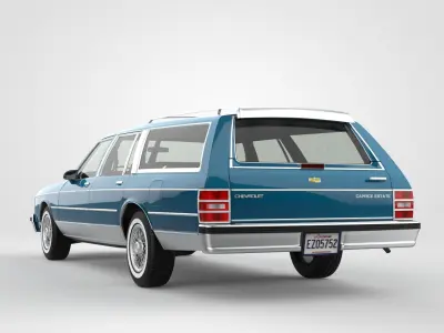 Chevrolet Caprice Estate 1989 3D model