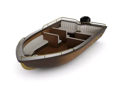 Cabin Cruiser 3D model