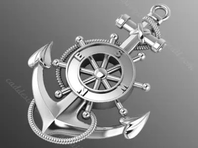 pendant ak 5 3D print model