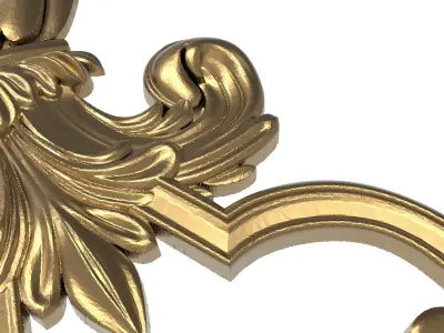  decorative pattern ready for 3D printing 3D model 57