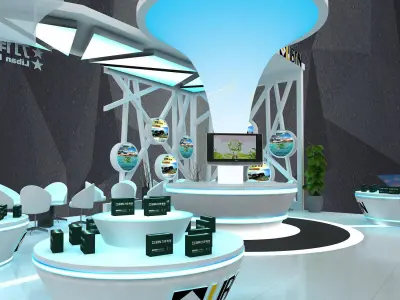 Exhibition - Area - 15X12-3DMAX2009-06 3D model