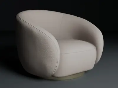 Modern Luxury Sofa 3D Model Low-poly 3D model 2