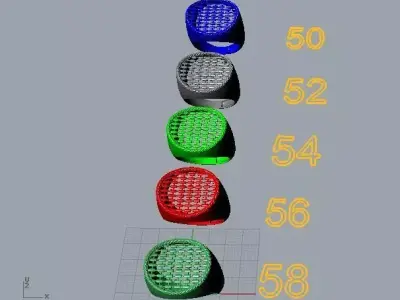 Mat Ring Ati003 3D print model