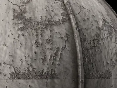 Plaster Materials 33- Plaster Wall Tiling sbsar Pbr seamless Texture