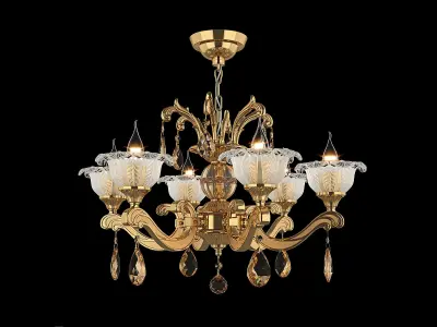 MD 55177-6 Osgona Chandelier 3D model