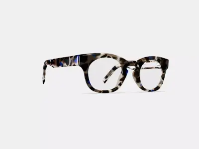 Kimball Eyeglasses in Tanzanite Tortoise 3D model