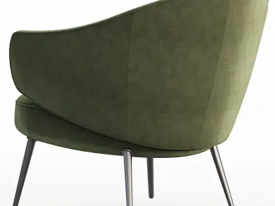 CHARLOTTE ARMCHAIR 3D model