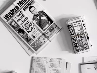 Magazine set01 3D model