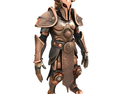 Eclipse Armory - Celestial Guardian Armor Collection 3D print model