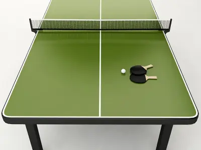 Ping Pong Table 3D model