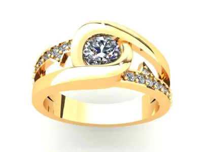 Man Ring 373 3D print model