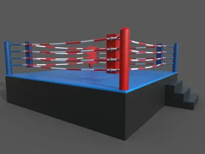 Box Ring 3D model