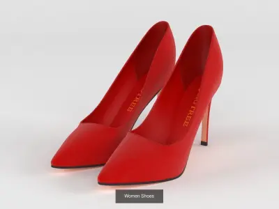 Shoes Collection oxford 3D Model Pack