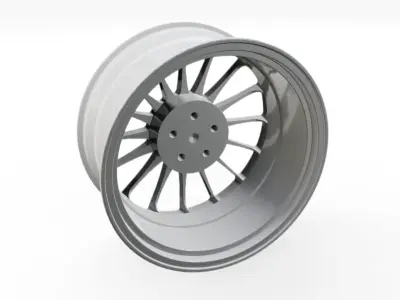 OZ Superturismo GT rim 3D model