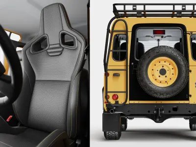 Land Rover Defender Works V8 Trophy 3D model