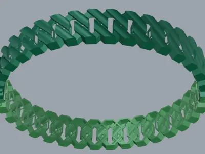 bracelets cartier-02 3D print model
