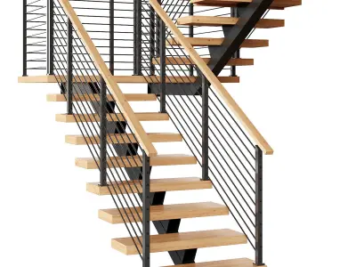 Stair 6 3D model