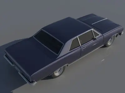 Chevrolet Chevelle 1965  3D print model