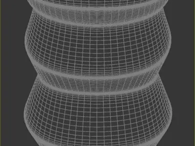 Bottle of water 3D model