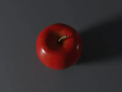Apple Red 3D model