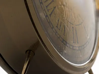 Alarm Clock Low-poly 3D model