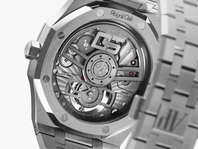 Audemars Piguet Royal Oak Flying Tourbillon 3D model