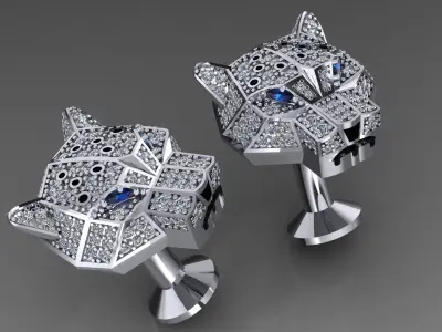 Cufflinks 3D print model