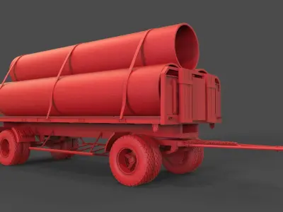 Trailer mod7 3D print model