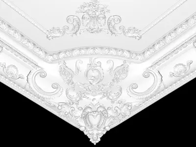 Classic Ceiling Design 3D model