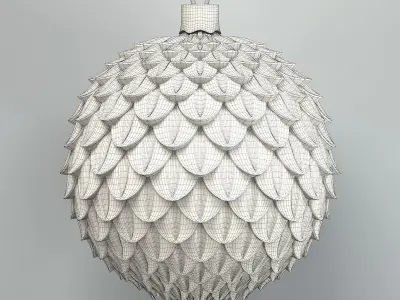 Christmas Balls collection 02 3D model