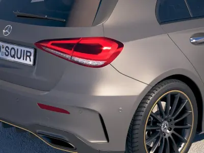 Mercedes A-Class AMG 2019 3D model