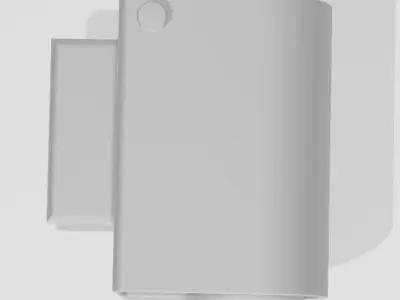 Swamp cooler for scale autos and dioramas  3D print model