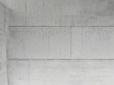  Concrete ceiling 3D model