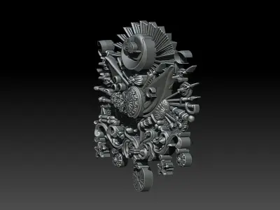 ottoman sultans signature  3D print model