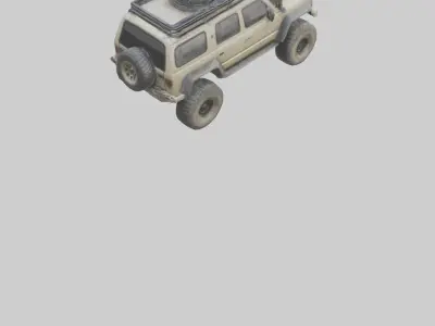 Offroad 4x4 Vehicle model 3D model