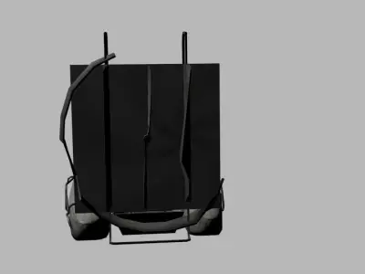 Airboat to H LF2 Free low-poly 3D model