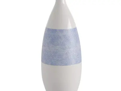 Coastal Pattern Vase 3D model