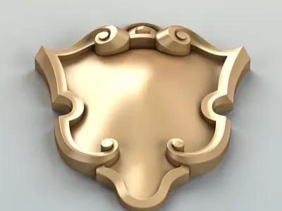 Cartouche 006 3D model