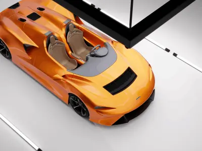 McLaren Elva 3D model