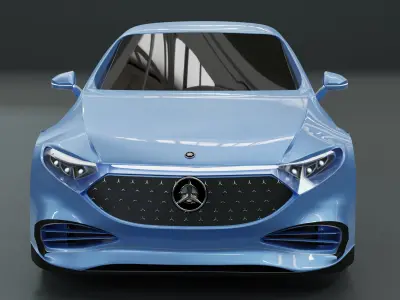 Mercedes Benz EQS  3D model