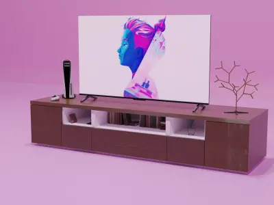 Tv Table 3D model