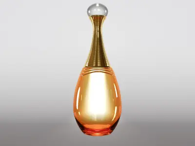 Perfume Bottle 01 3D model