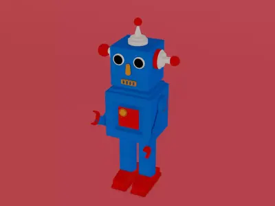 caractir Free 3D model