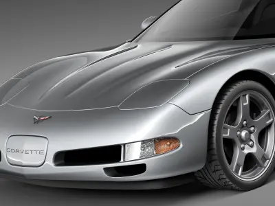 Chevrolet Corvette C5 targa 3D model