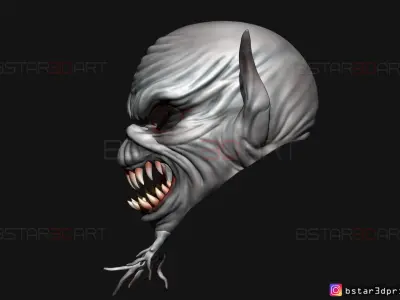 IRON MAIDEN Mask - Legacy Of The Beast Cosplay 3D print model